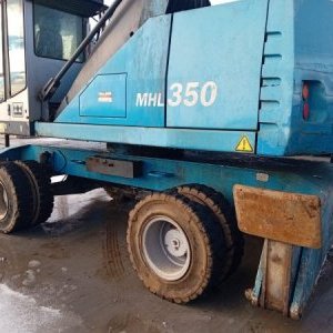 foto 35.5t Fuchs MHL350 draparka zlom koparka przeladunkowa