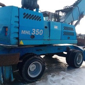 foto 35.5t Fuchs MHL350 draparka zlom koparka przeladunkowa