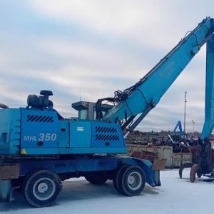 foto 35.5t Fuchs MHL350 draparka zlom koparka przeladunkowa